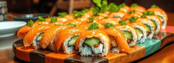 Самые вкусные суши и роллы с быстрой доставкой домой или в офис
