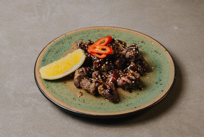 Сердечки терияки
