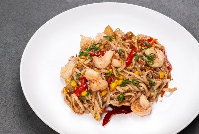 Удон PAD Thai с креветкой WOK